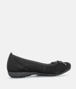 Gabor Plush Suede Ballet Flats