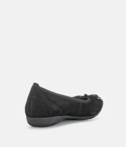 Gabor Plush Suede Ballet Flats