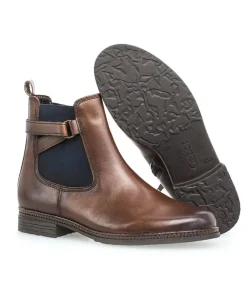Gabor Premium Brown Leather Ankle Boots