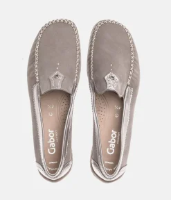 Gabor Soft Beige Sporty Mocassin