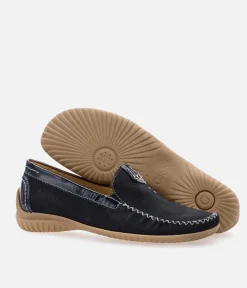 Gabor Soft Navy Sporty Mocassin