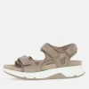 Gabor Sporty Beige Rolling Soft Walking Sandals