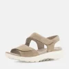 Gabor Sporty Beige Rolling Soft Walking Sandals