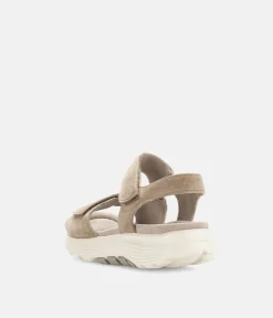 Gabor Sporty Beige Rolling Soft Walking Sandals