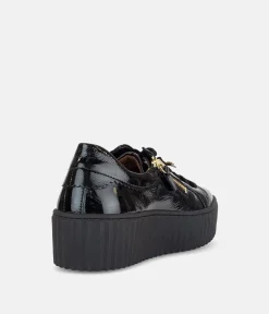 Gabor Sporty Luxe Black Bumblebee Sneaker
