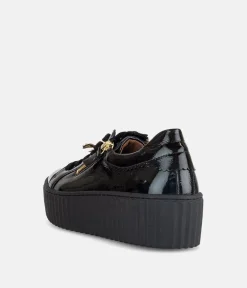 Gabor Sporty Luxe Black Bumblebee Sneaker