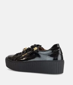 Gabor Sporty Luxe Black Bumblebee Sneaker