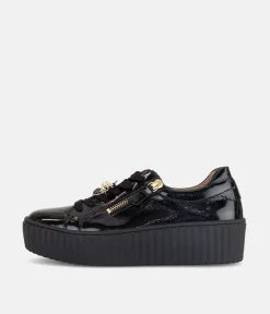 Gabor Sporty Luxe Black Bumblebee Sneaker