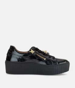 Gabor Sporty Luxe Black Bumblebee Sneaker