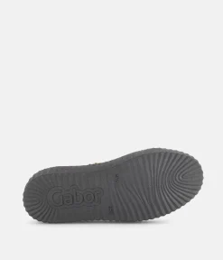 Gabor Sporty Luxe Black Patent Sneaker