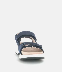 Gabor Sporty Navy Rolling Soft Walking Sandals