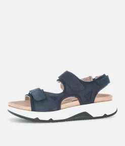 Gabor Sporty Navy Rolling Soft Walking Sandals