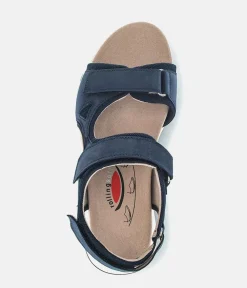 Gabor Sporty Navy Rolling Soft Walking Sandals