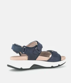 Gabor Sporty Navy Rolling Soft Walking Sandals