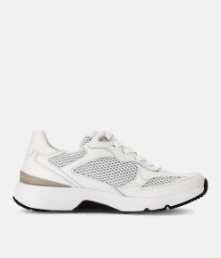 Gabor Sporty Rolling Soft White Trainers