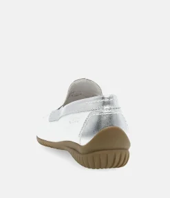 Gabor Sporty Soft White Mocassin