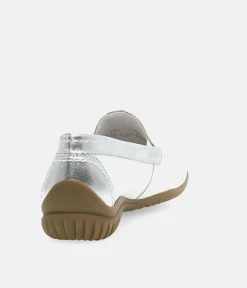 Gabor Sporty Soft White Mocassin
