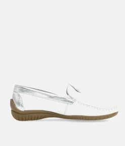 Gabor Sporty Soft White Mocassin