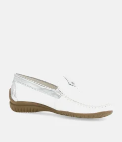 Gabor Sporty Soft White Mocassin