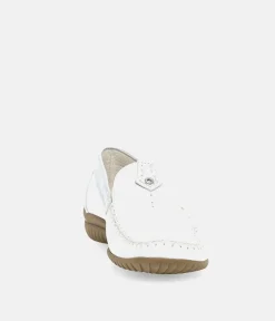 Gabor Sporty Soft White Mocassin
