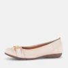 Gabor Stylish Antique Rose Suede Ballet Flats
