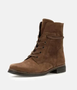 Gabor Stylish Brown Suede Ankle Boots