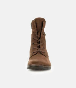 Gabor Stylish Brown Suede Ankle Boots