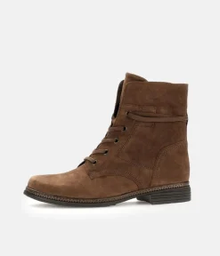 Gabor Stylish Brown Suede Ankle Boots