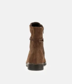 Gabor Stylish Brown Suede Ankle Boots