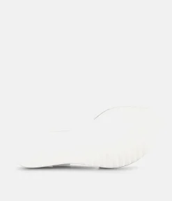 Gabor Stylish White Leather Wedge Sandals