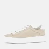 Gabor Trendy Beige Suede Platform Trainers