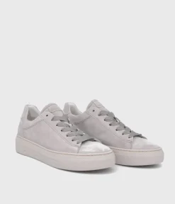 Gabor Trendy Grey Suede Trainers