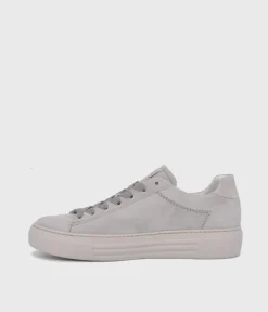 Gabor Trendy Grey Suede Trainers