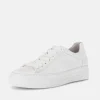 Gabor Trendy White Platform Trainers