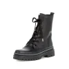 Gabor Versatile Black Lace Up Ankle Boots