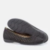 Gabor Versatile Black Laser Cut Ballerina