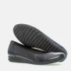 Gabor Versatile Black Leather Flats