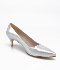 Glamourous Silver Heels