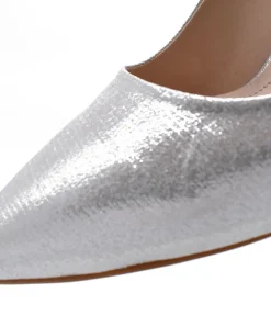 Glamourous Silver Heels