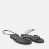 Glaritis Classic Black Minimalist Sandals