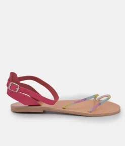 Glaritis Cute Pink Multi Sandals