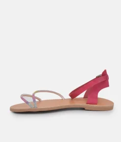 Glaritis Cute Pink Multi Sandals