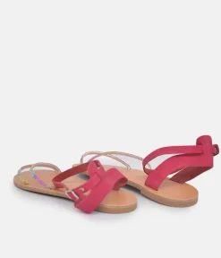 Glaritis Cute Pink Multi Sandals