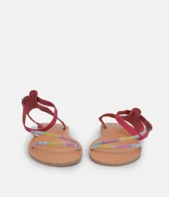 Glaritis Cute Pink Multi Sandals