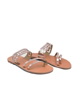 Glaritis Fabulous XENIA Metallic Rosegold Sandals