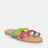 Glaritis Gorgeous Colour Pop Sandals