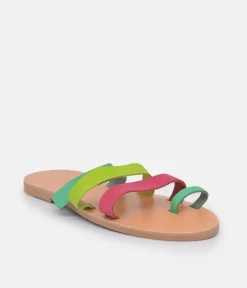 Glaritis Gorgeous Colour Pop Sandals