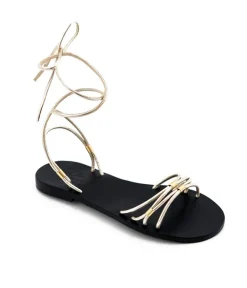Glaritis Gorgeous Strappy Gold EUROPA Sandals