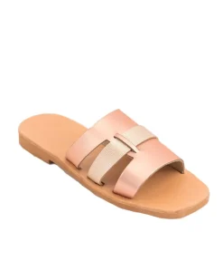 Glaritis Pretty Metallic Rosegold DRYOPE Sandals
