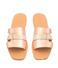 Glaritis Pretty Metallic Rosegold DRYOPE Sandals